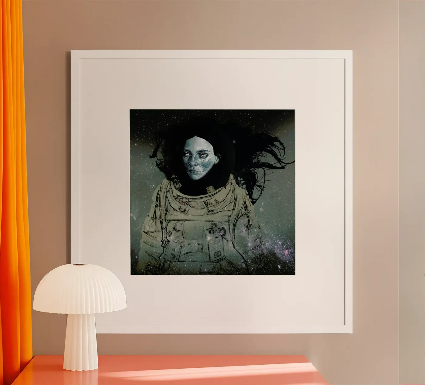 Astronaut 1 poster da Agnes KR Patience