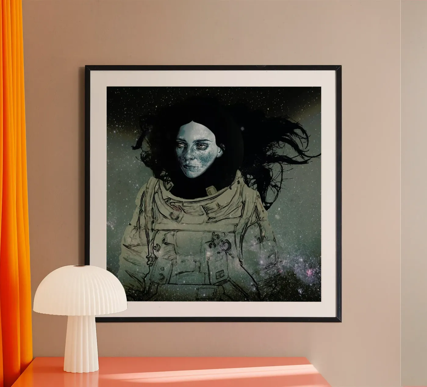 Astronaut 1 poster da Agnes KR Patience
