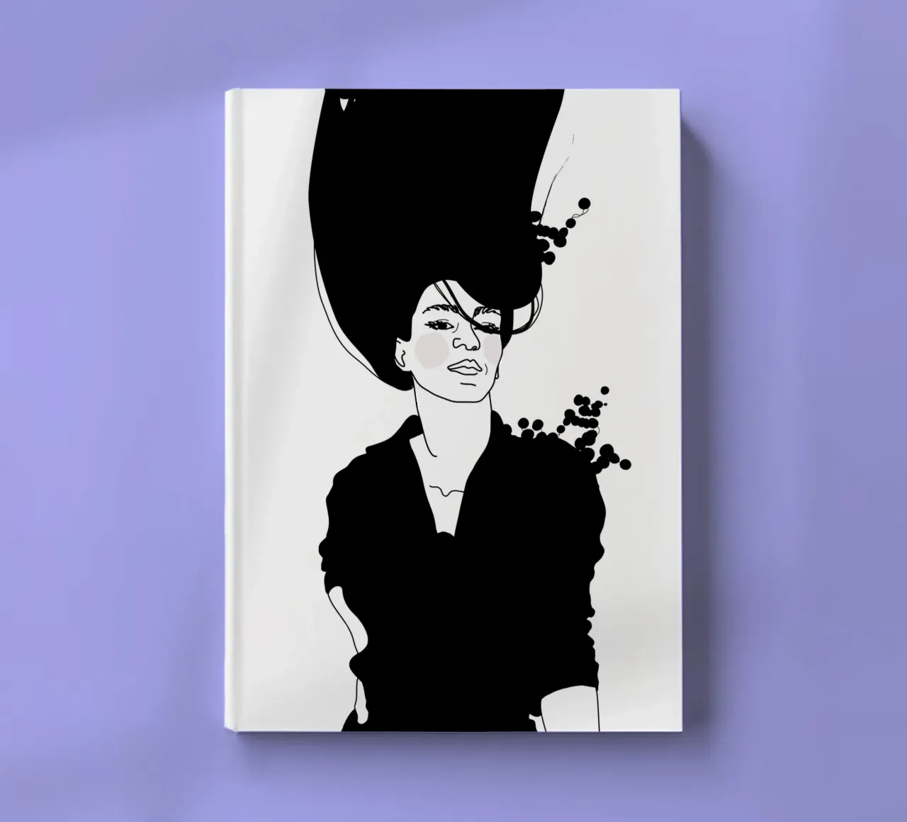 Strike a Pose Malou notebook by Christina Heitmann