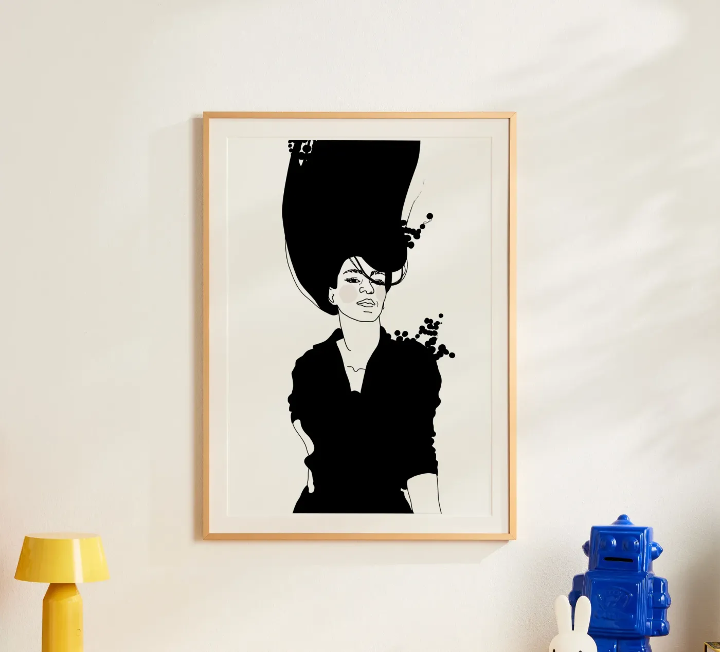 Strike a Pose Malou poster van Christina Heitmann