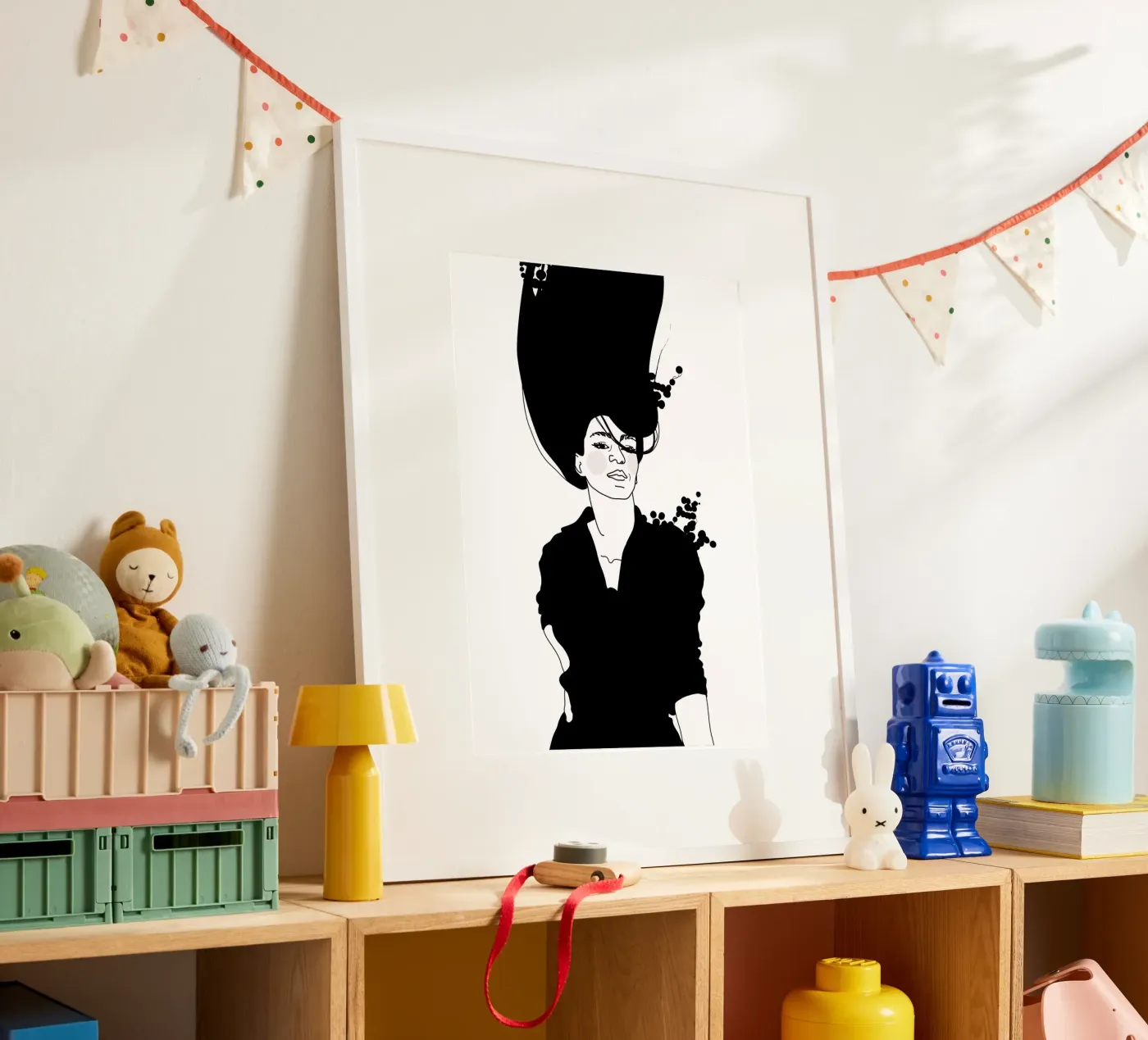 Strike a Pose Malou poster van Christina Heitmann
