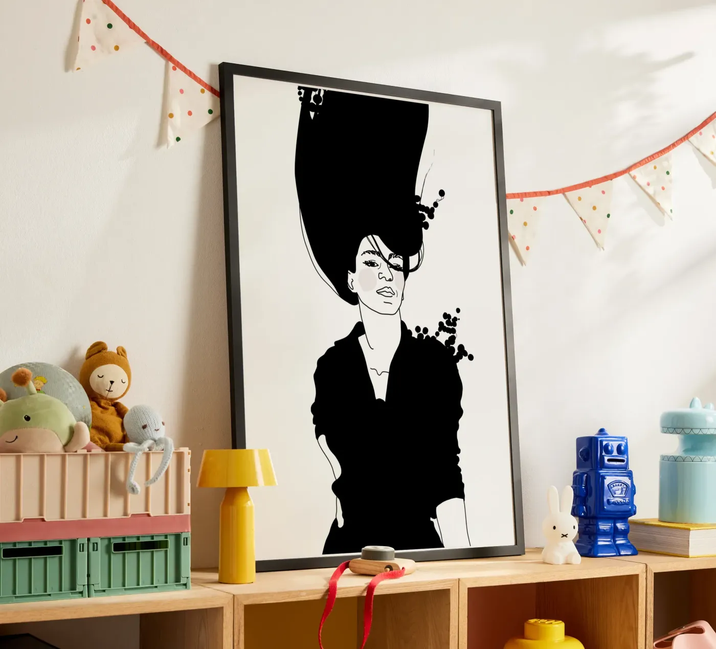 Strike a Pose Malou poster van Christina Heitmann