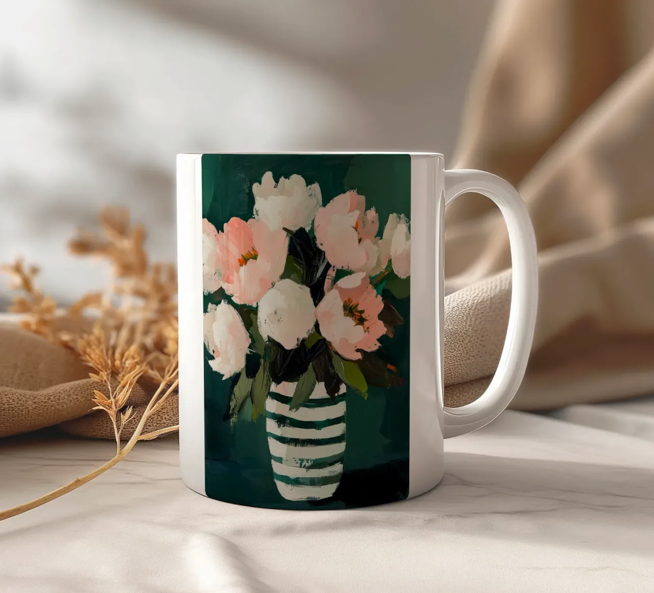 StillLife On Green tazza in ceramica da treechild