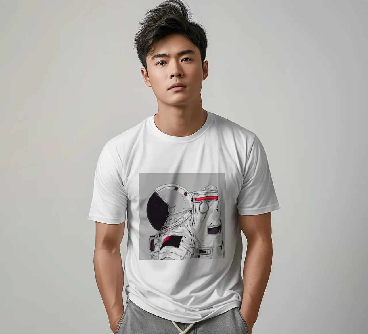 DIO È UN ASTRONAUTA t-shirt da Cranio Dsgn