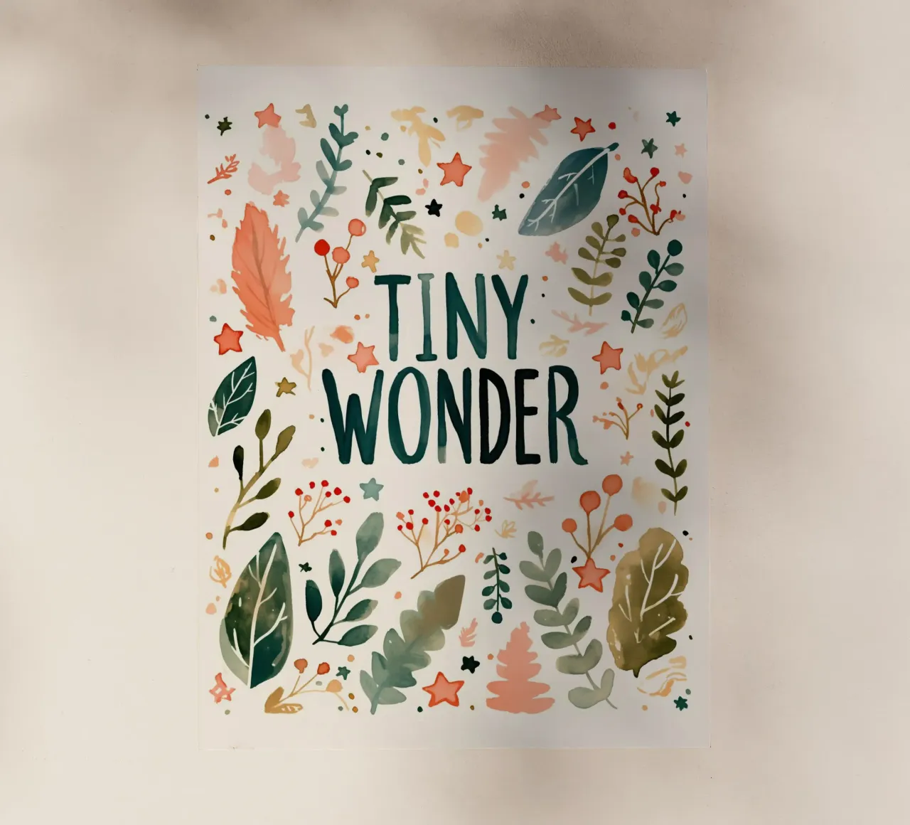 Tiny Wonder pellicola backlit da treechild