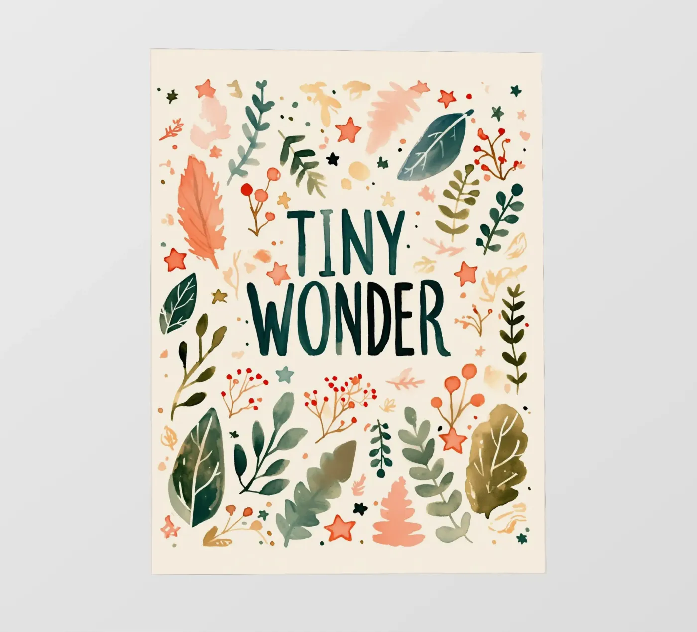 Tiny Wonder backlit folie van treechild