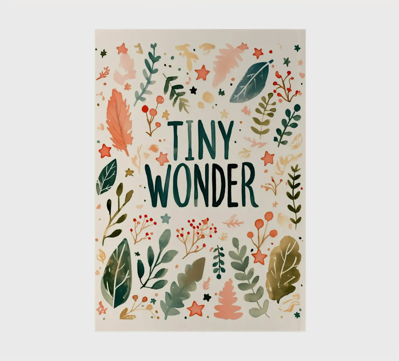Tiny Wonder notebook by treechild