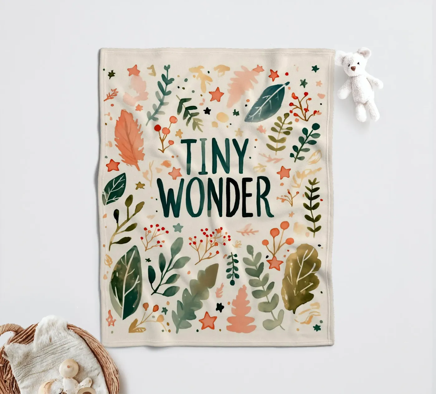 Tiny Wonder fleecedeken van treechild