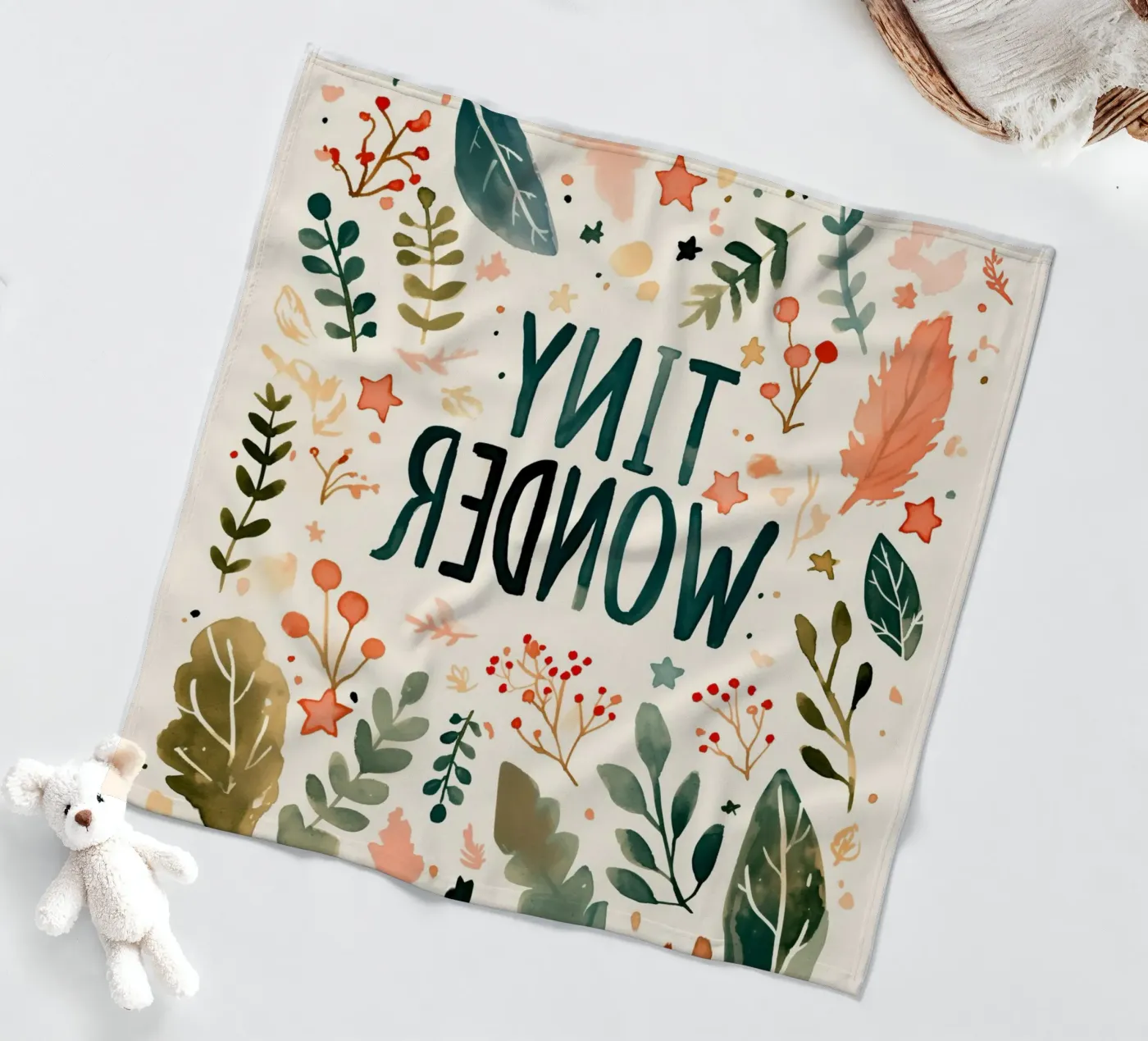 Tiny Wonder Fleecedecke von treechild