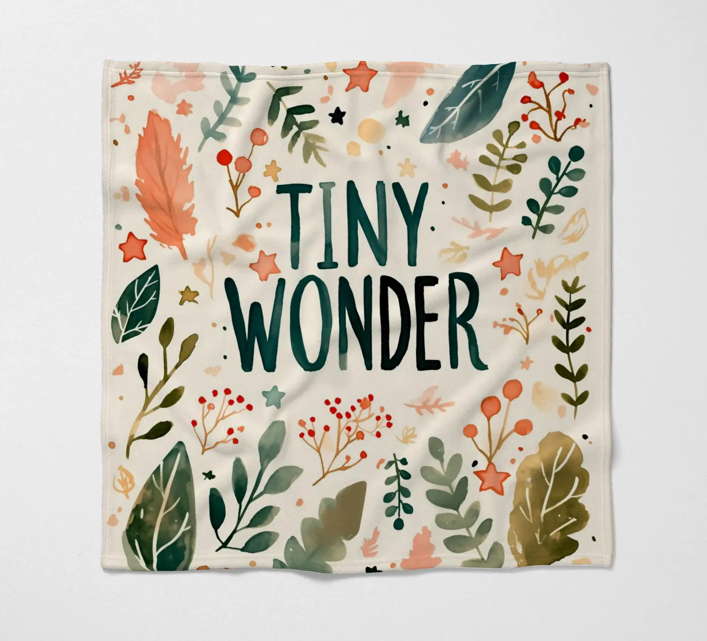 Tiny Wonder Fleecedecke von treechild
