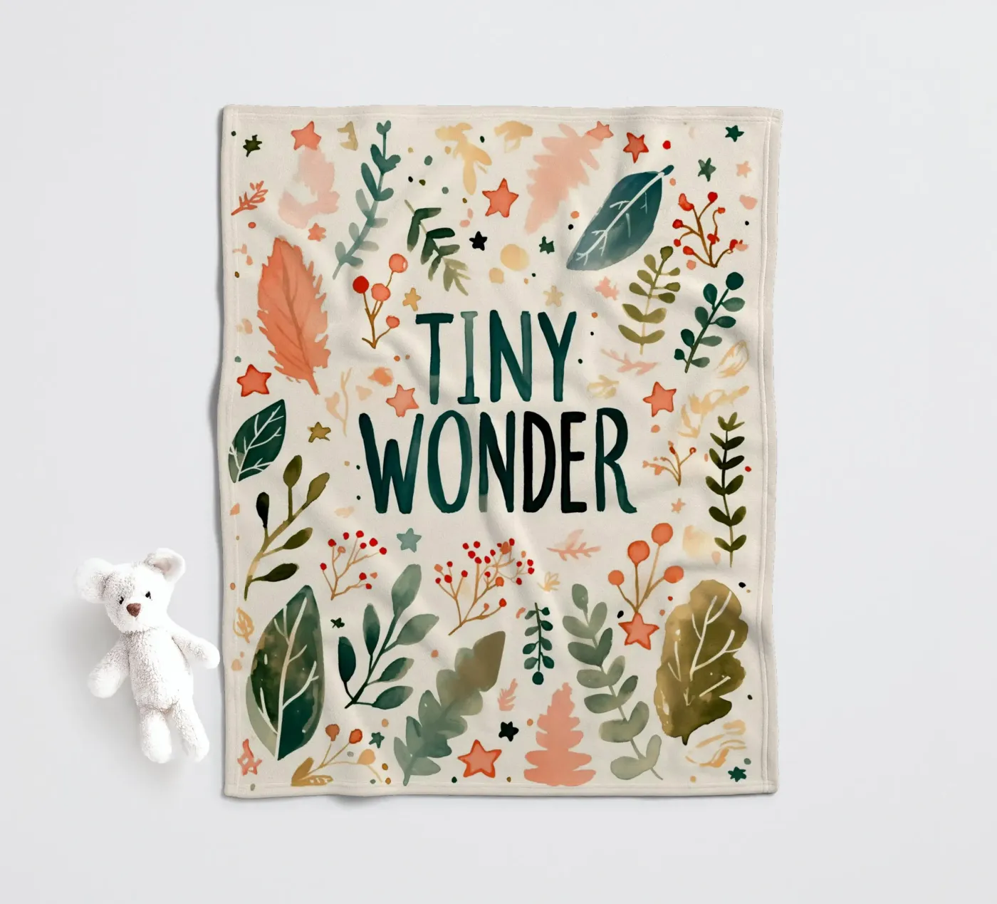 Tiny Wonder Fleecedecke von treechild