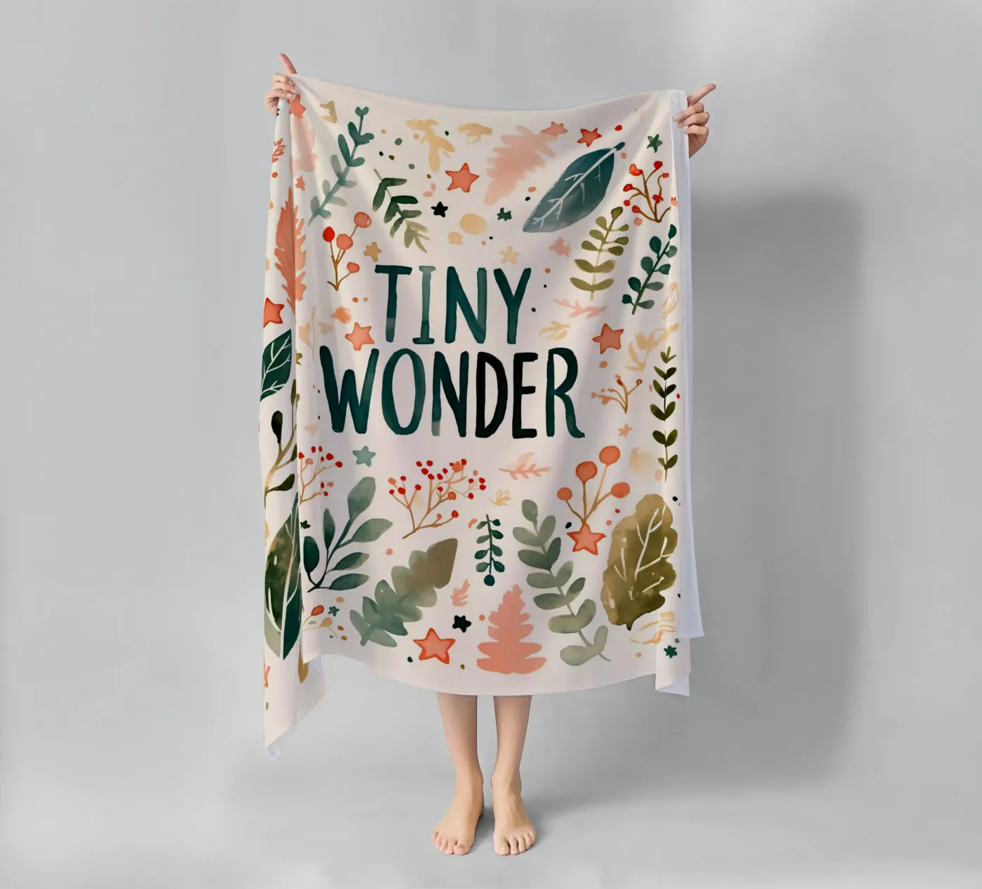 Tiny Wonder beach towel by treechild