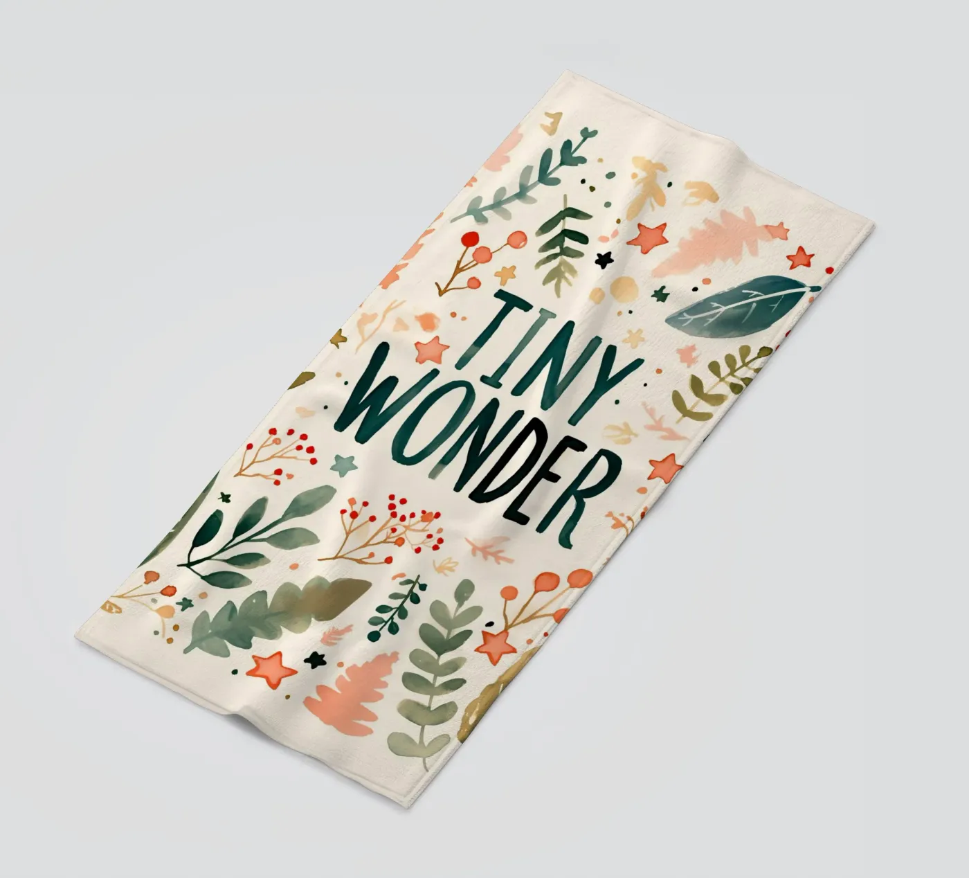 Tiny Wonder beach towel by treechild
