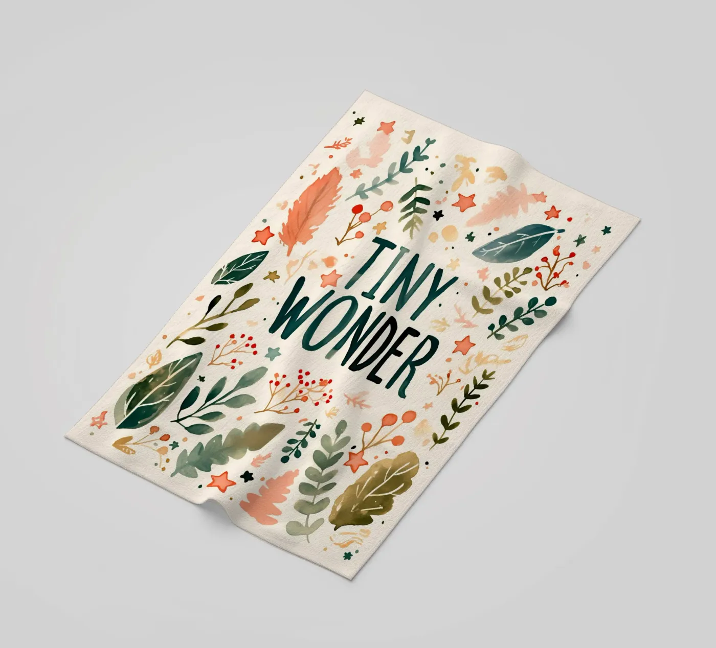 Tiny Wonder beach towel by treechild