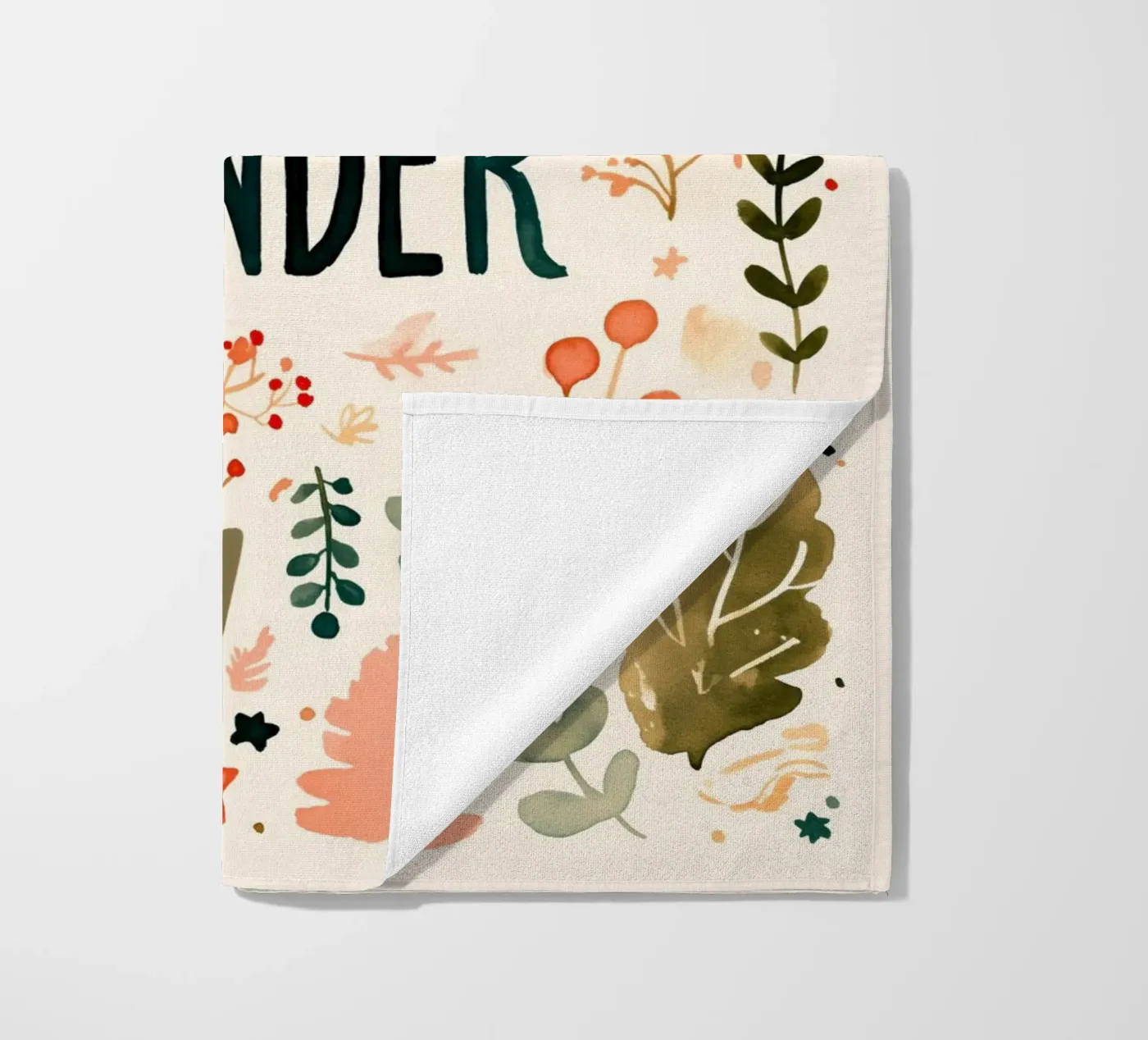 Tiny Wonder beach towel by treechild