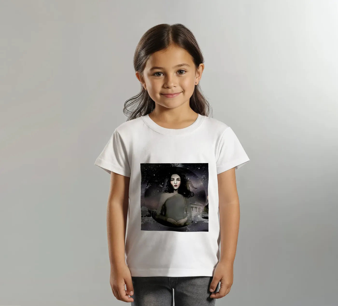 Demetria t-shirt bambini da Agnes KR Patience