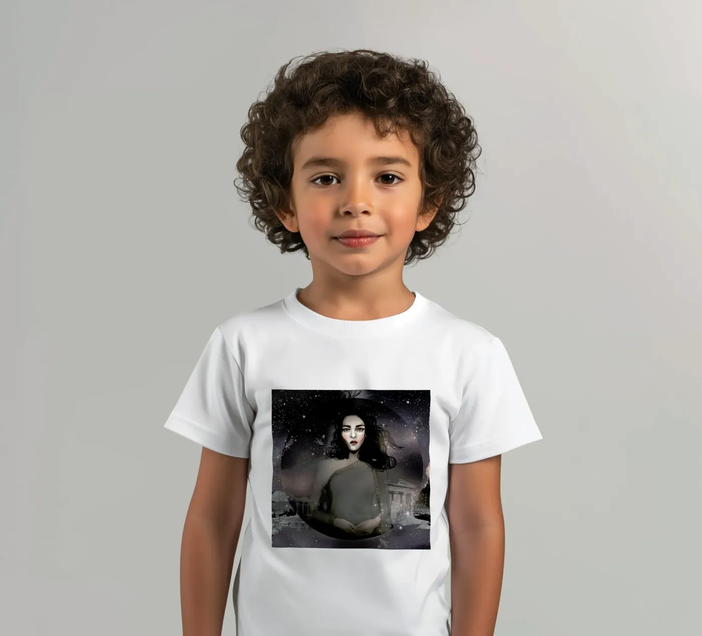 Demetria t-shirt bambini da Agnes KR Patience
