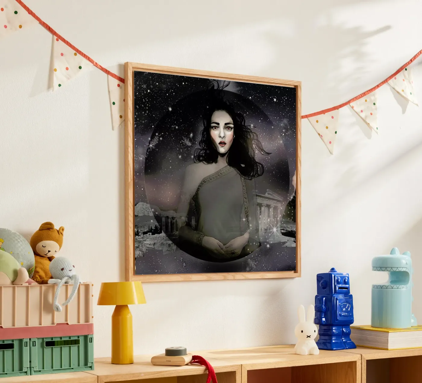 Demetria acrylic glass by Agnes KR Patience