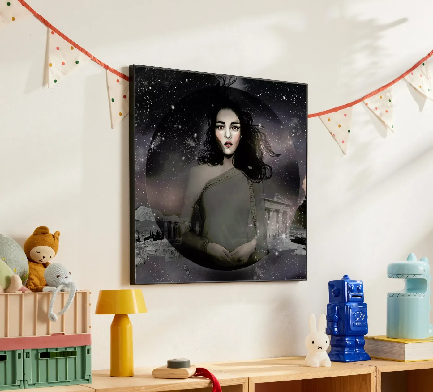 Demetria forex plate by Agnes KR Patience