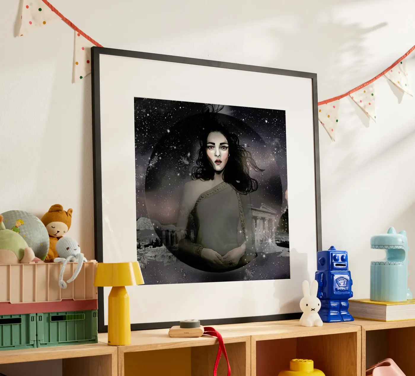 Demetria poster by Agnes KR Patience