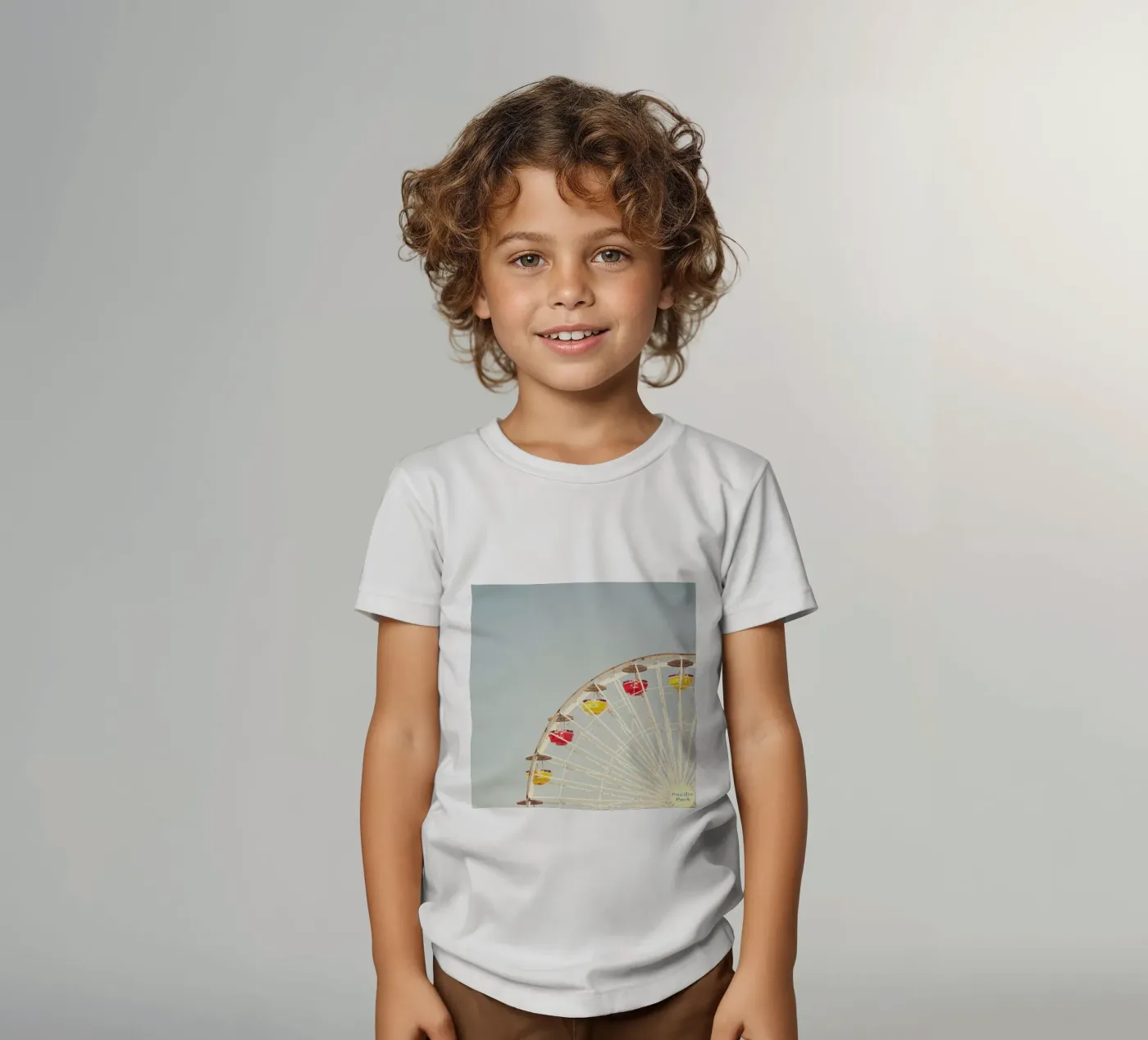 Ferriswheel t-shirt bambini da Catherine McDonald