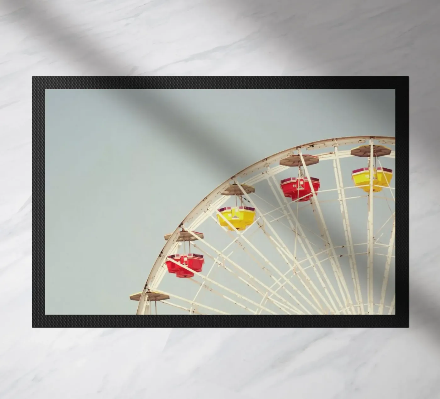Ferriswheel deurmat van Catherine McDonald