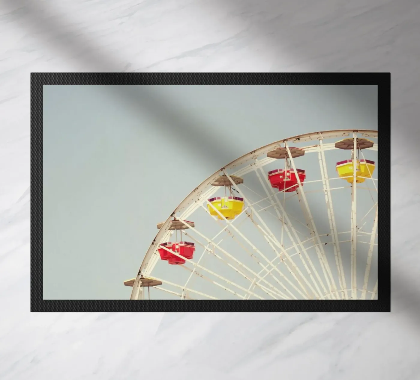 Ferriswheel Fußmatte von Catherine McDonald