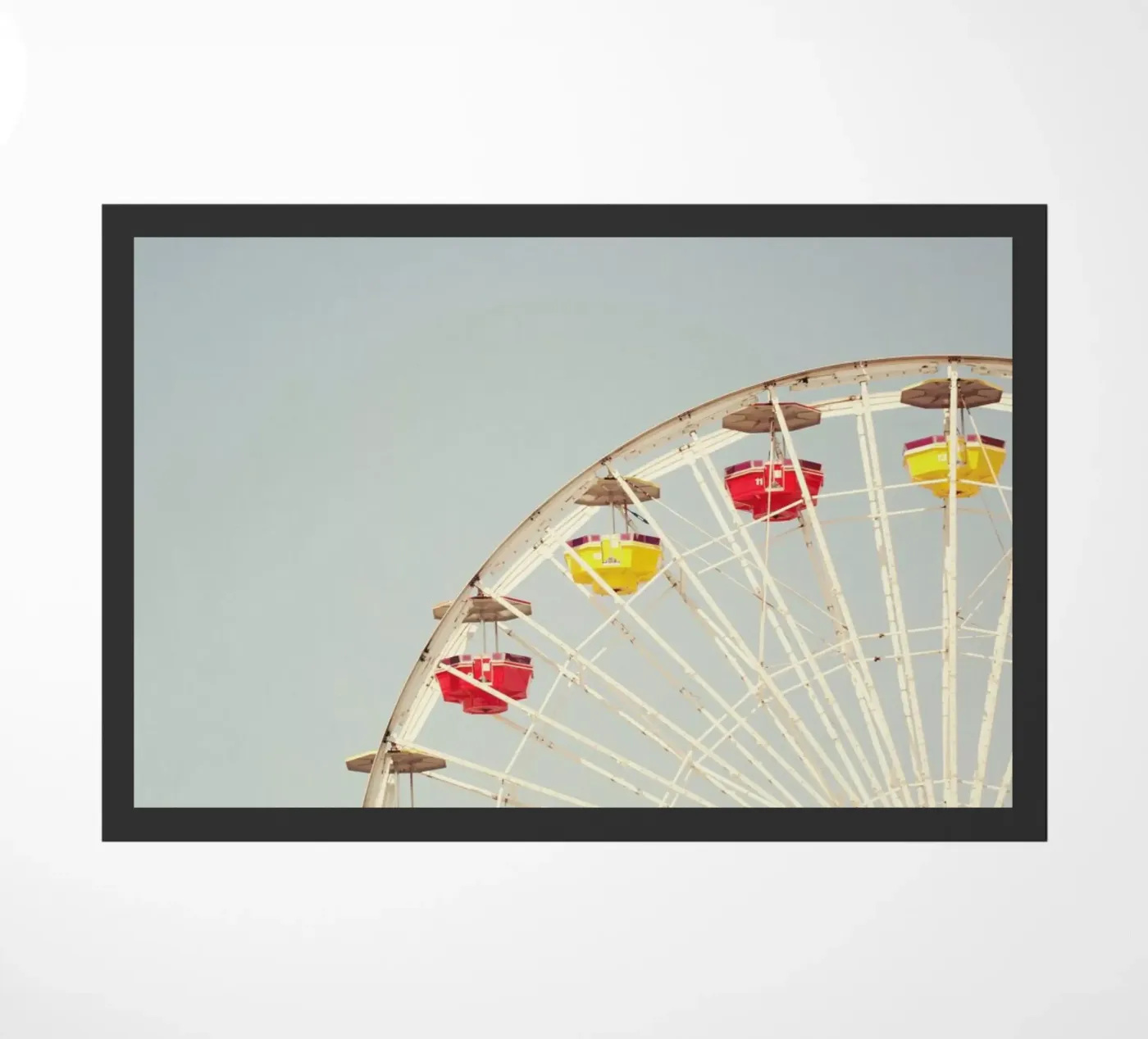 Ferriswheel deurmat van Catherine McDonald