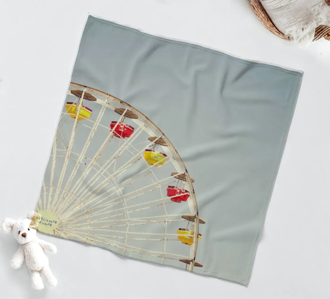 Ferriswheel fleecedeken van Catherine McDonald