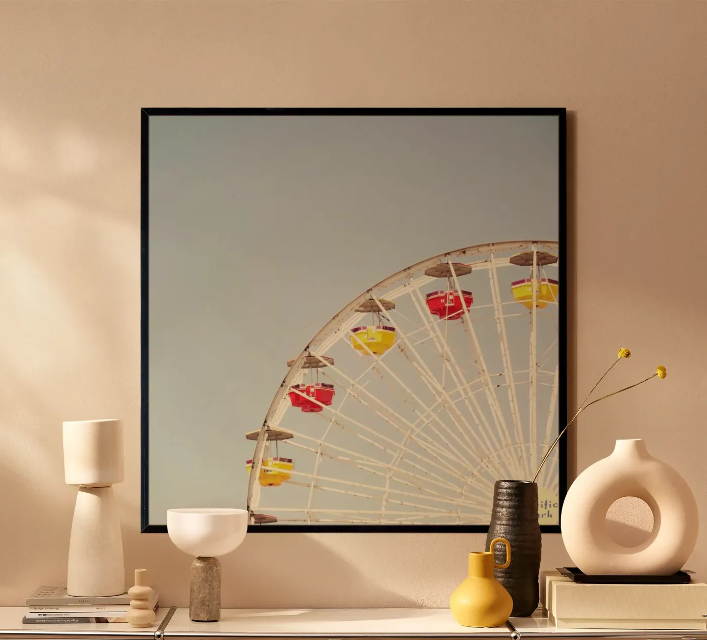 Ferriswheel poster van Catherine McDonald