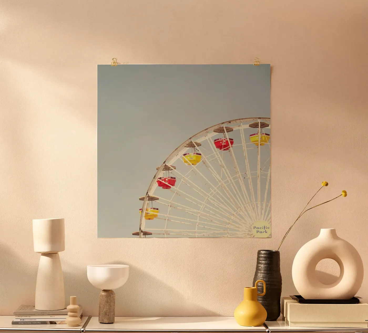 Ferriswheel poster van Catherine McDonald