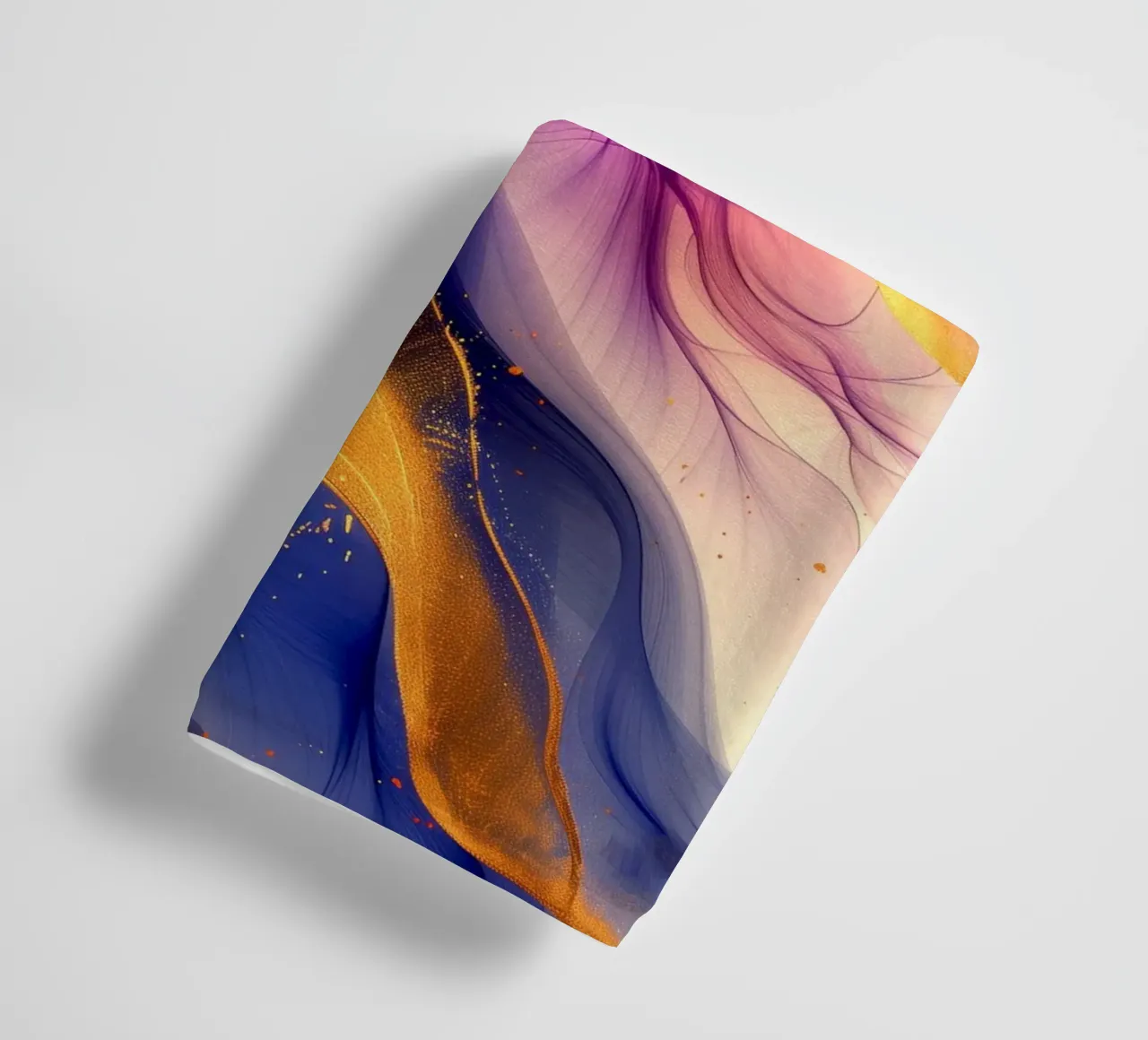 Colori vivaci e linee fluide asciugamano da bagno da Justyna Jaszke JBJart