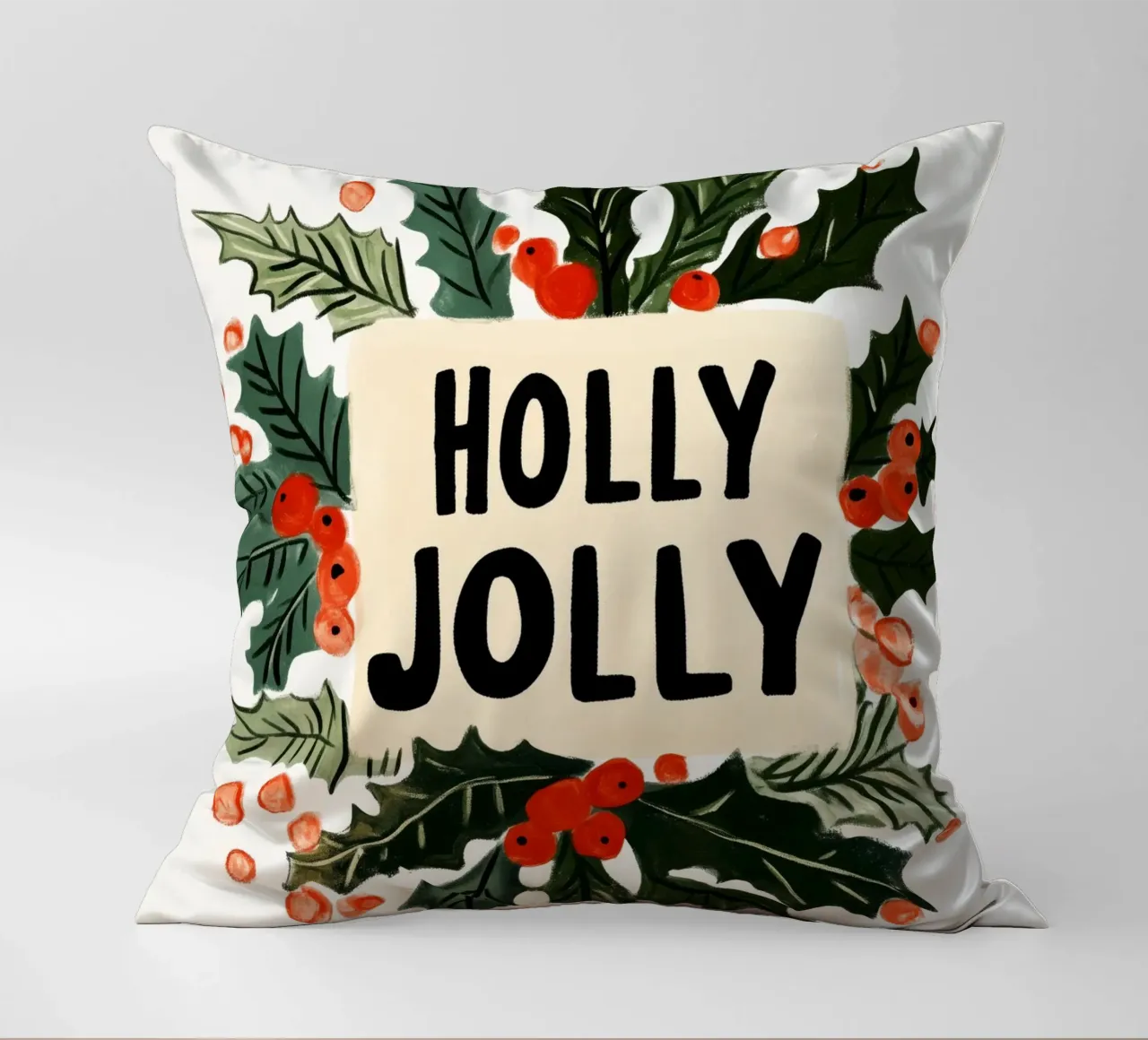 Holly Jolly No 4 cuscino da treechild