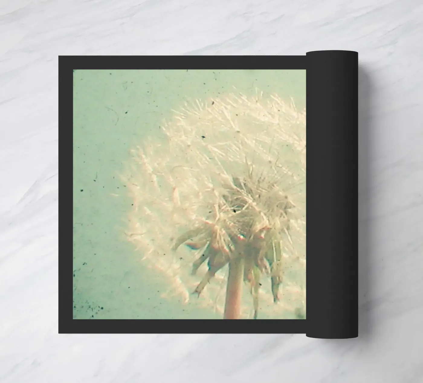 Dandelion Clock doormat by Cassia Beck Photography