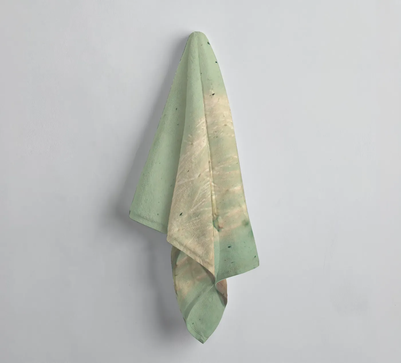 Paardenbloem klok badhanddoek van Cassia Beck Photography