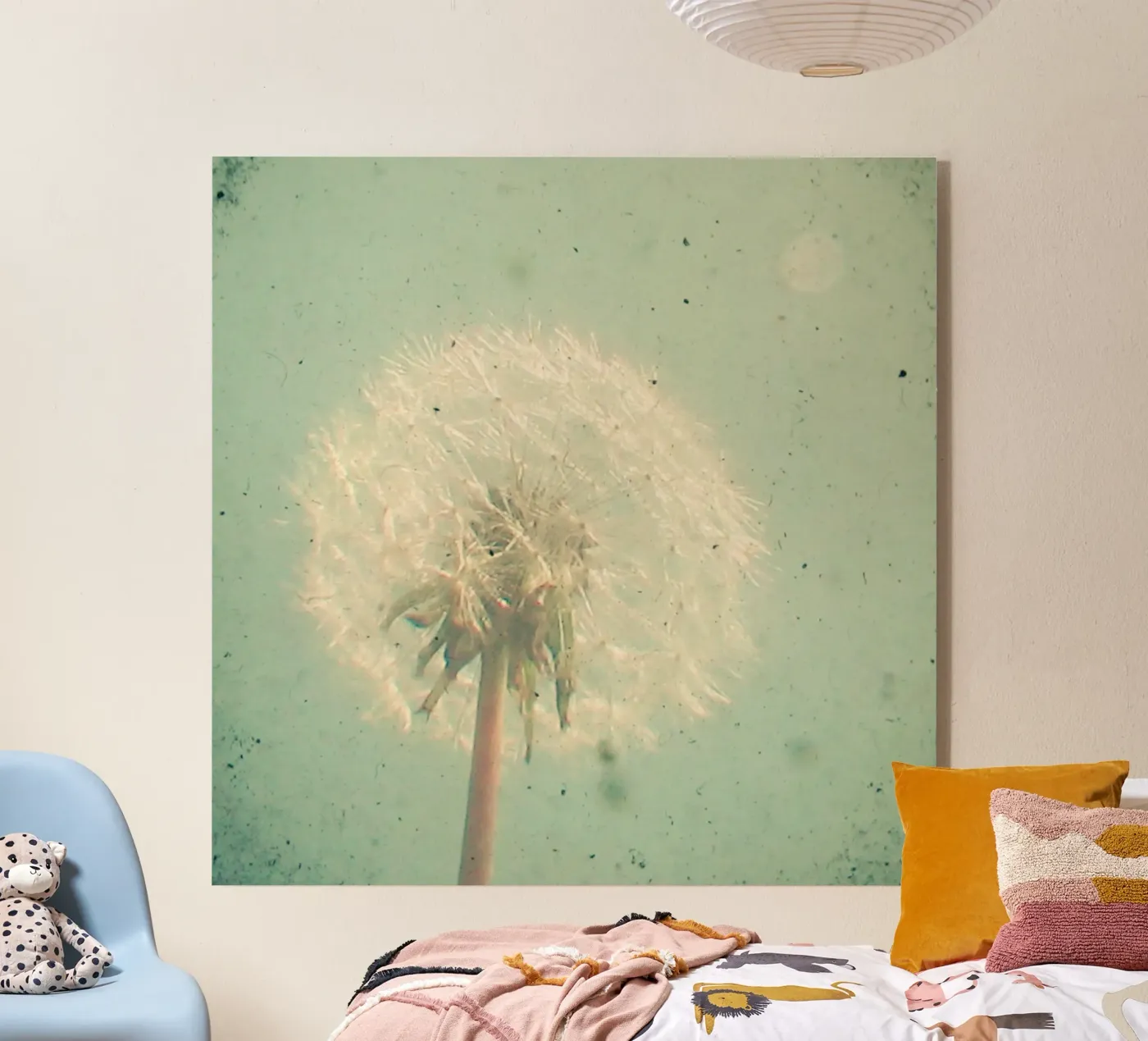 Orologio a dente di leone plexiglass da Cassia Beck Photography