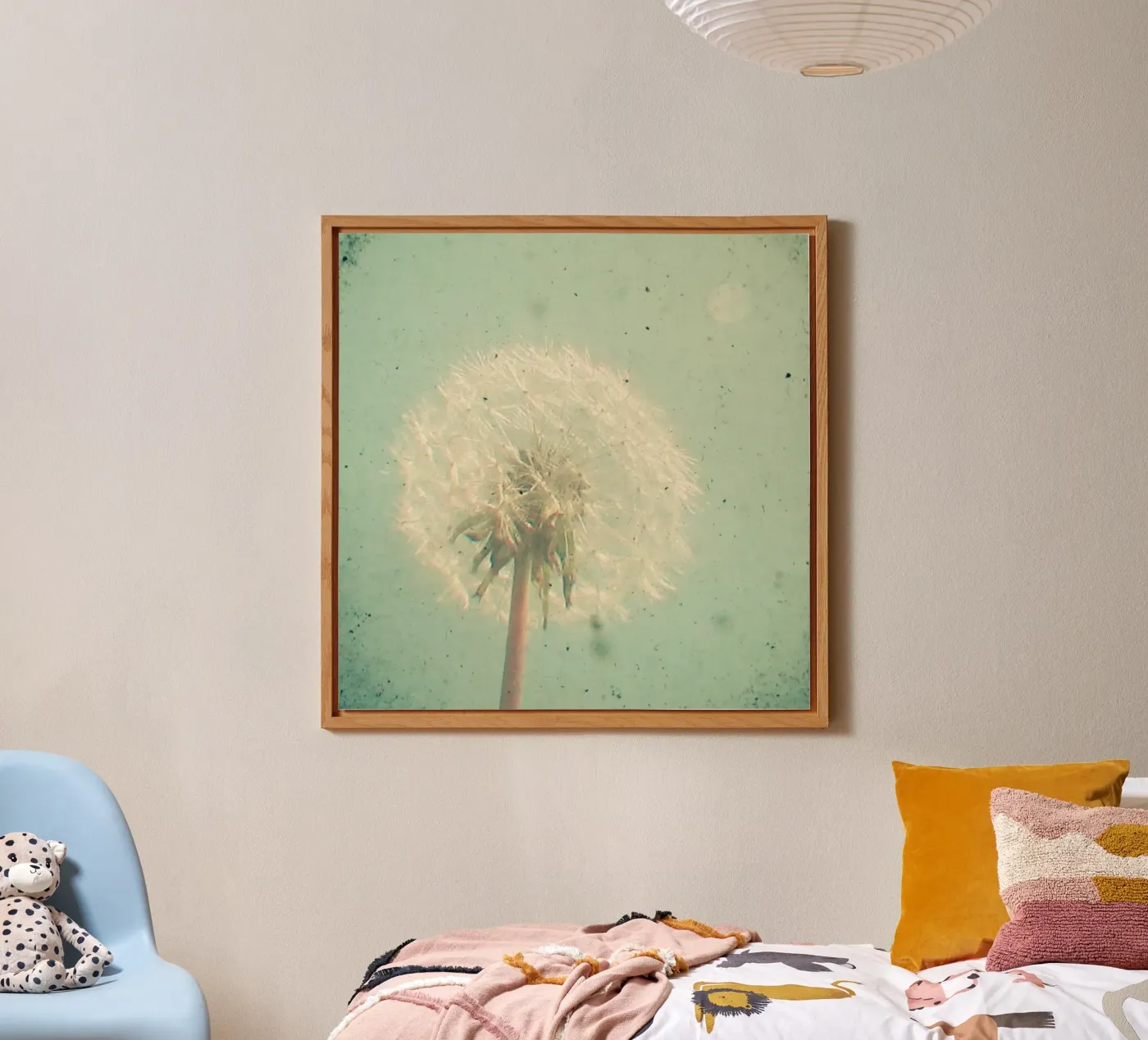 Dandelion Clock forex plate by Cassia Beck Photography