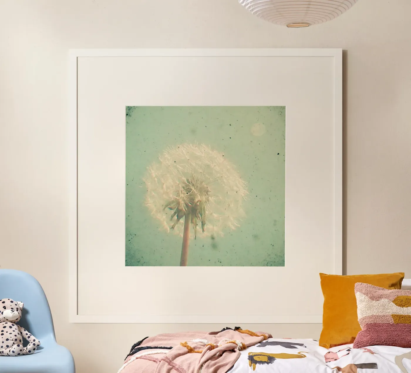 Dandelion Clock poster by Cassia Beck Photography