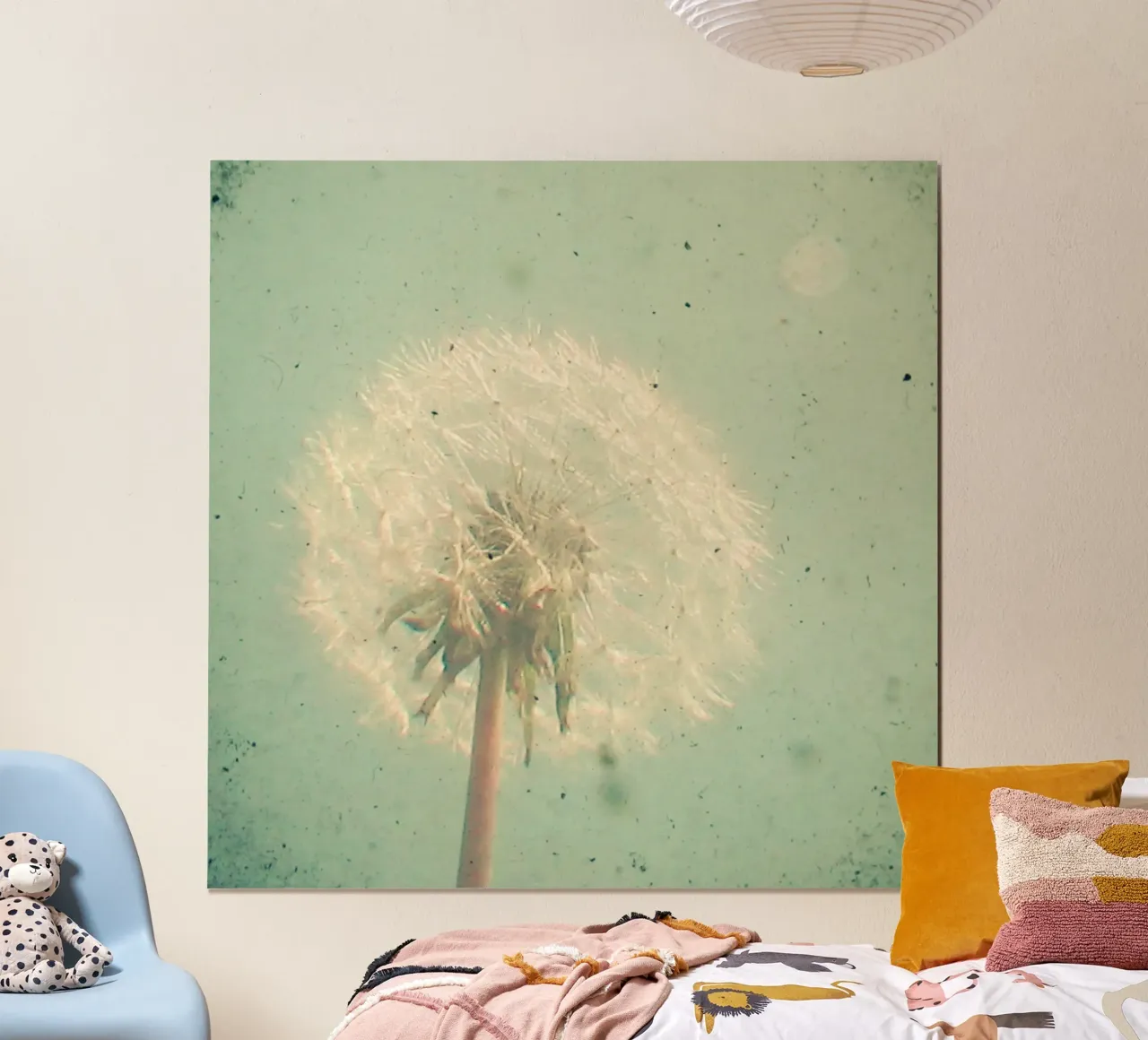 Dandelion Clock poster by Cassia Beck Photography