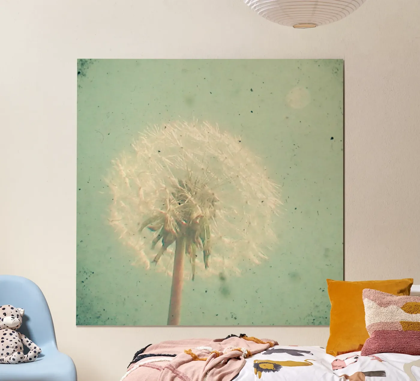 Dandelion Clock poster by Cassia Beck Photography
