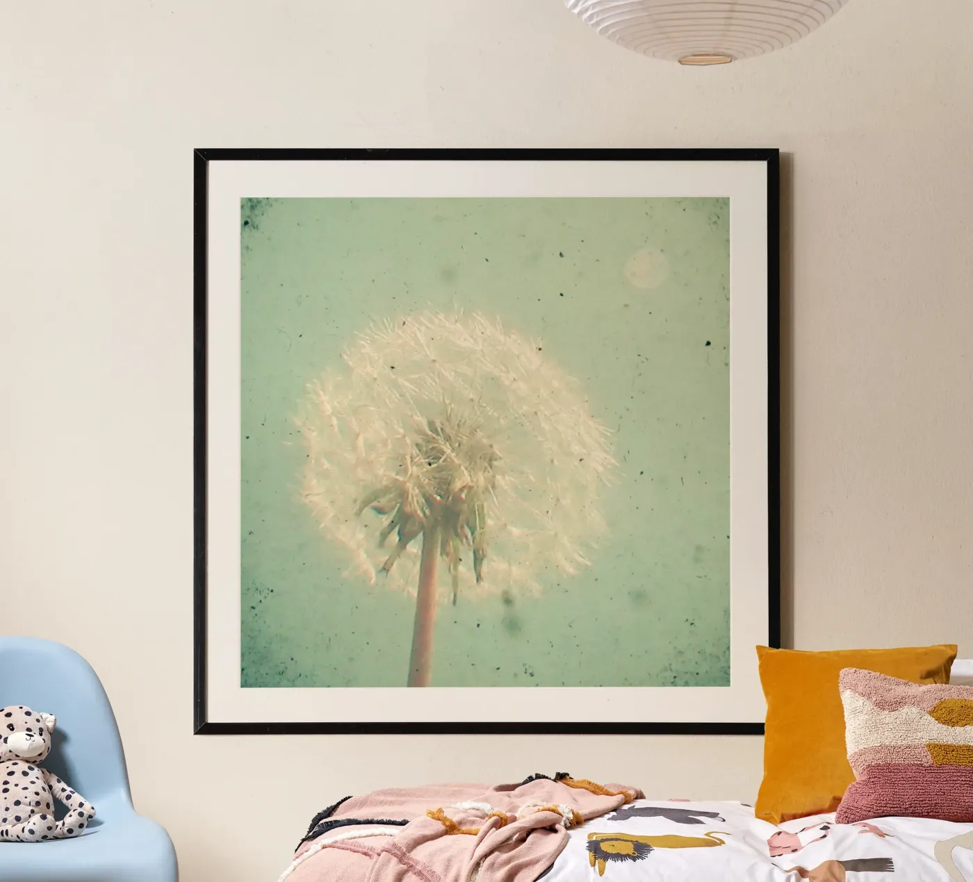 Dandelion Clock poster by Cassia Beck Photography