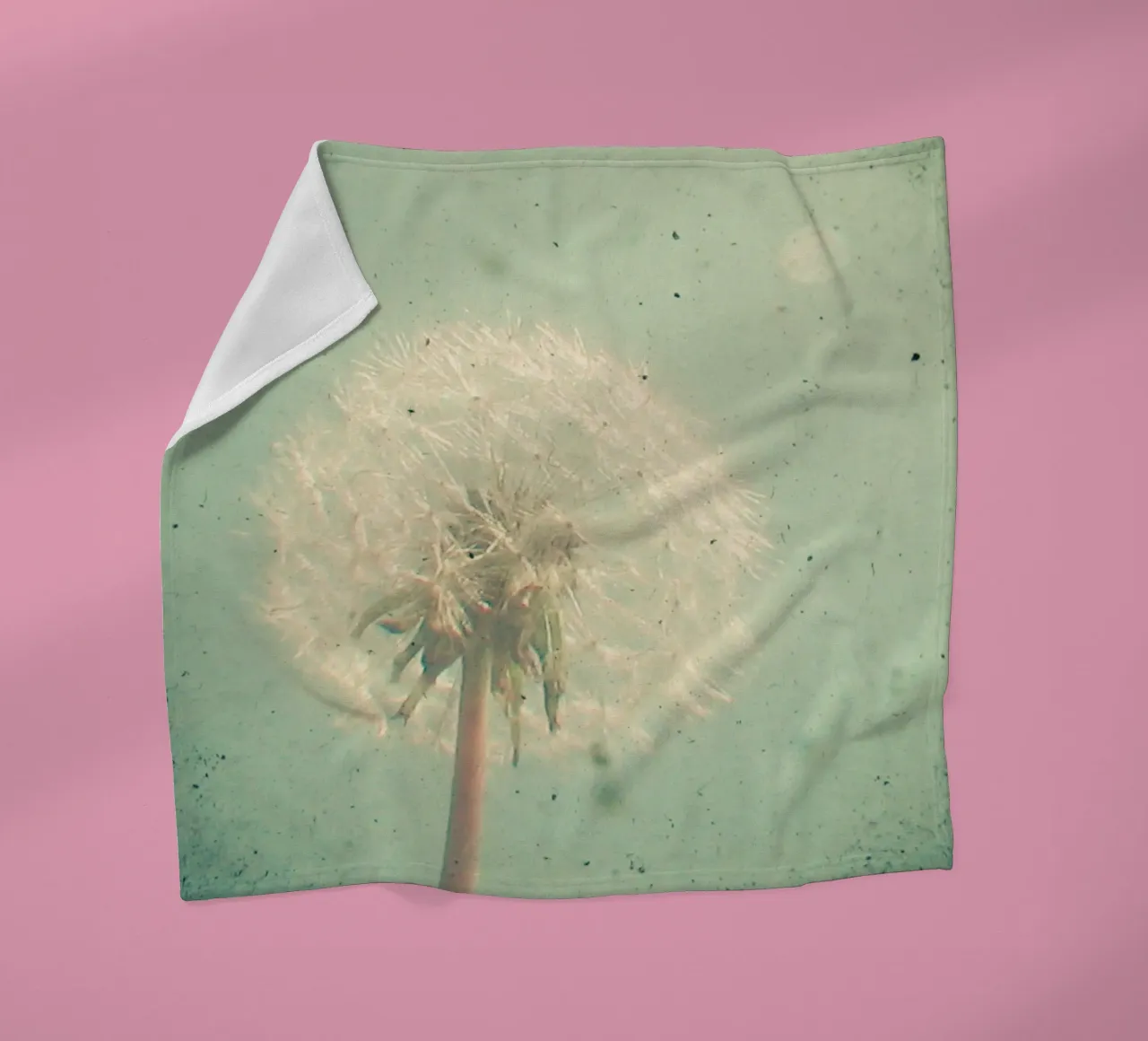 Dandelion Clock Fleecedecke von Cassia Beck Photography