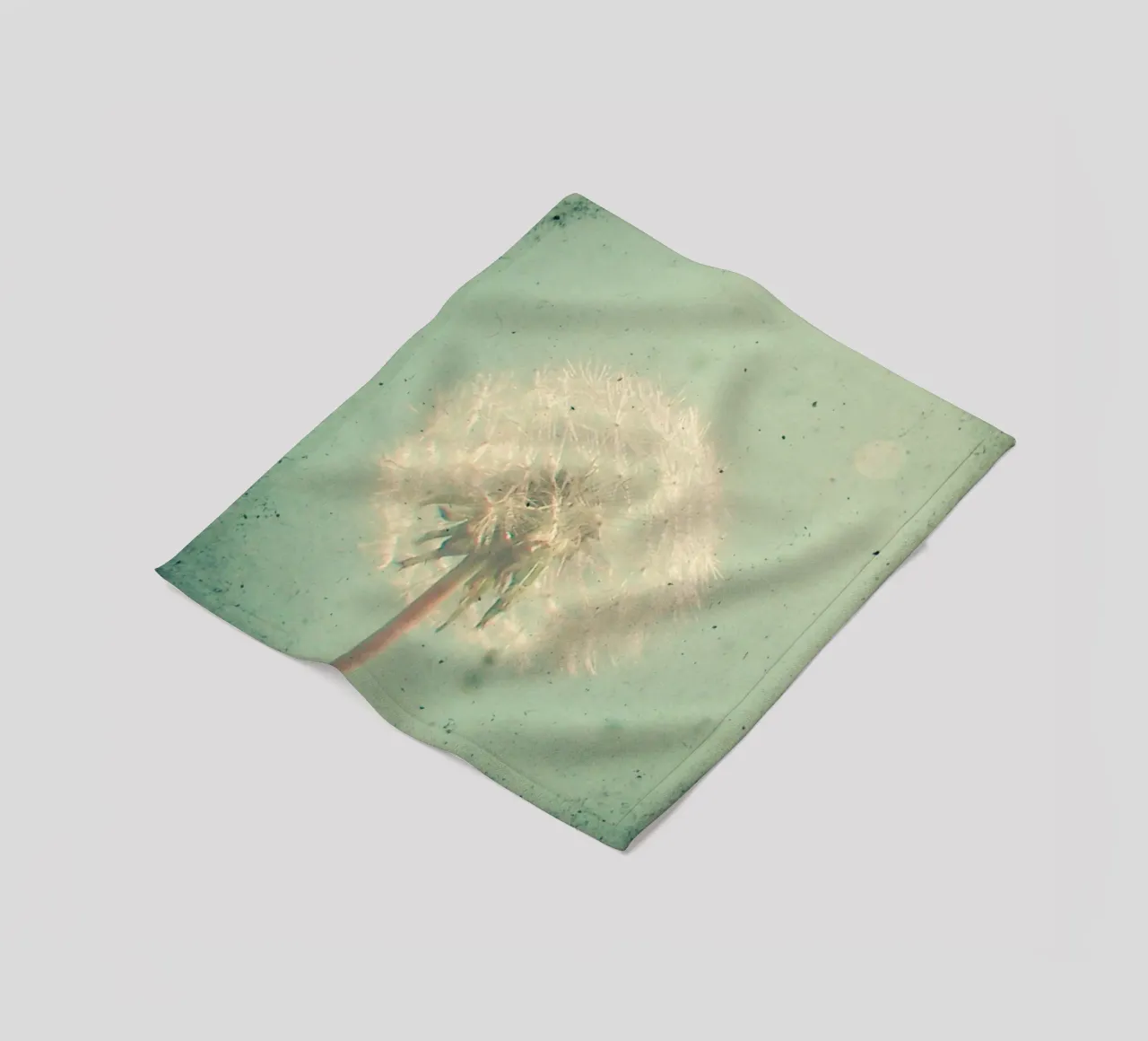 Dandelion Clock Fleecedecke von Cassia Beck Photography