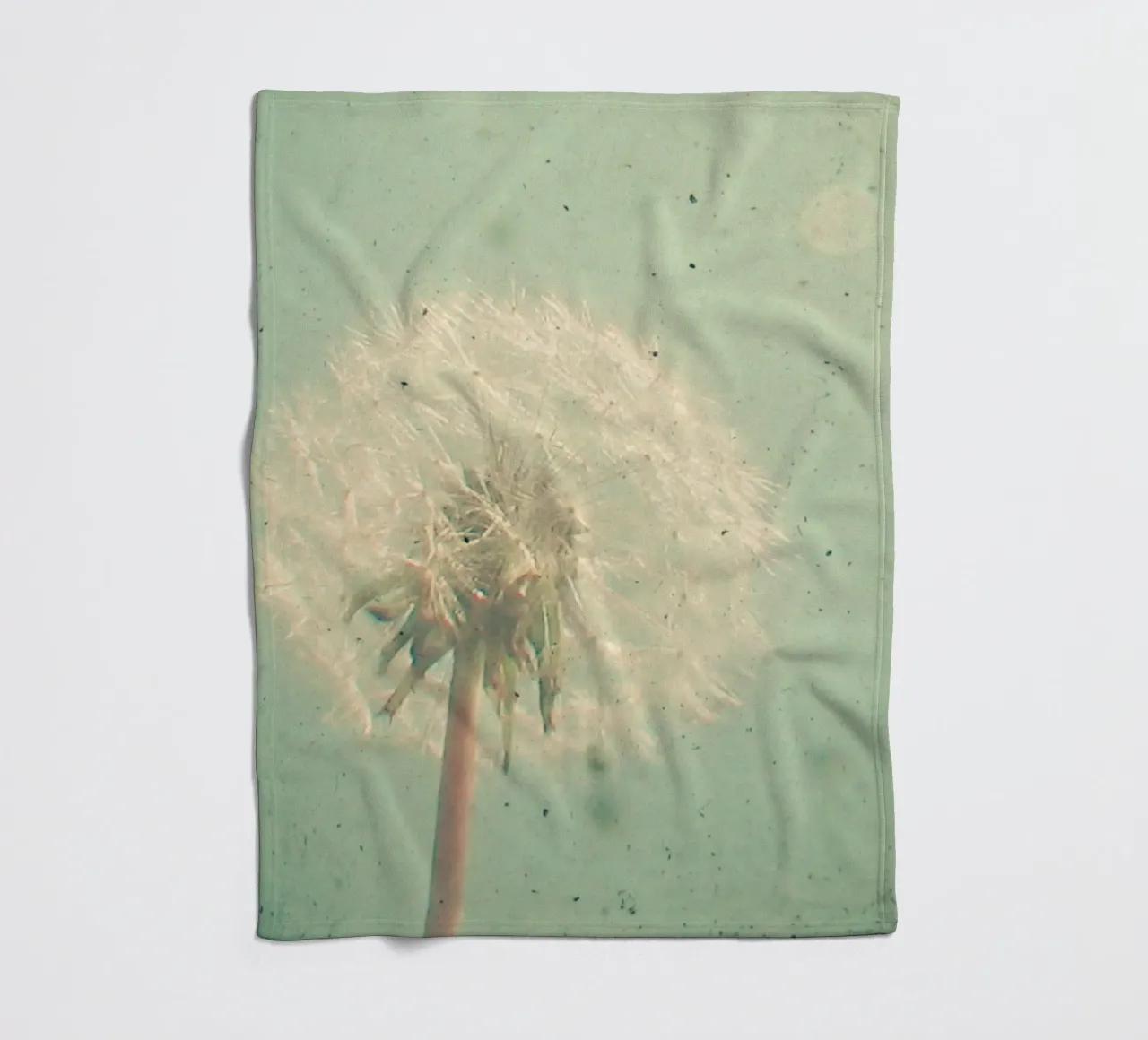 Dandelion Clock Fleecedecke von Cassia Beck Photography