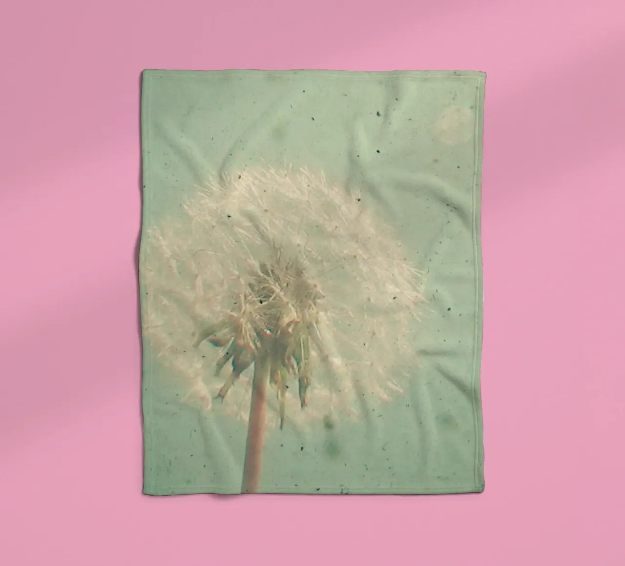 Dandelion Clock Fleecedecke von Cassia Beck Photography