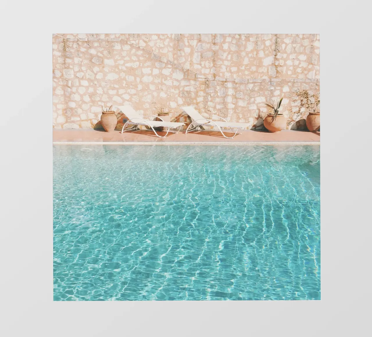 Piscina V telo in pvc da Cassia Beck Photography