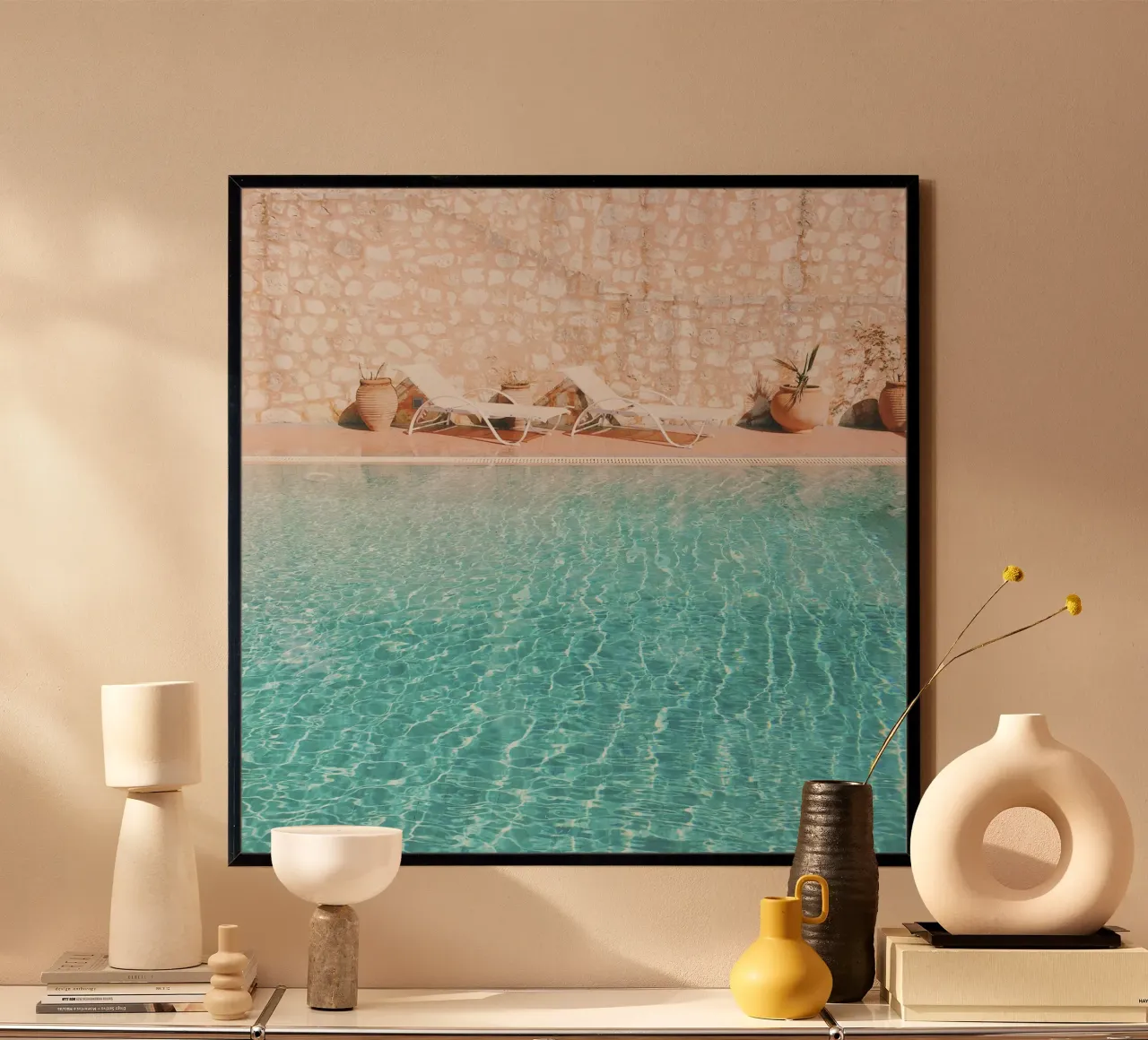 Piscina V poster da Cassia Beck Photography