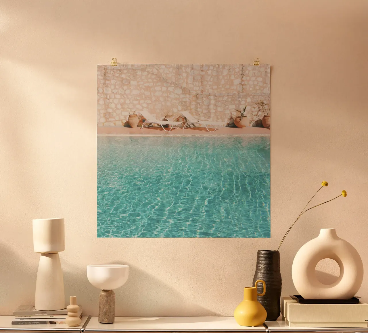Piscina V poster da Cassia Beck Photography