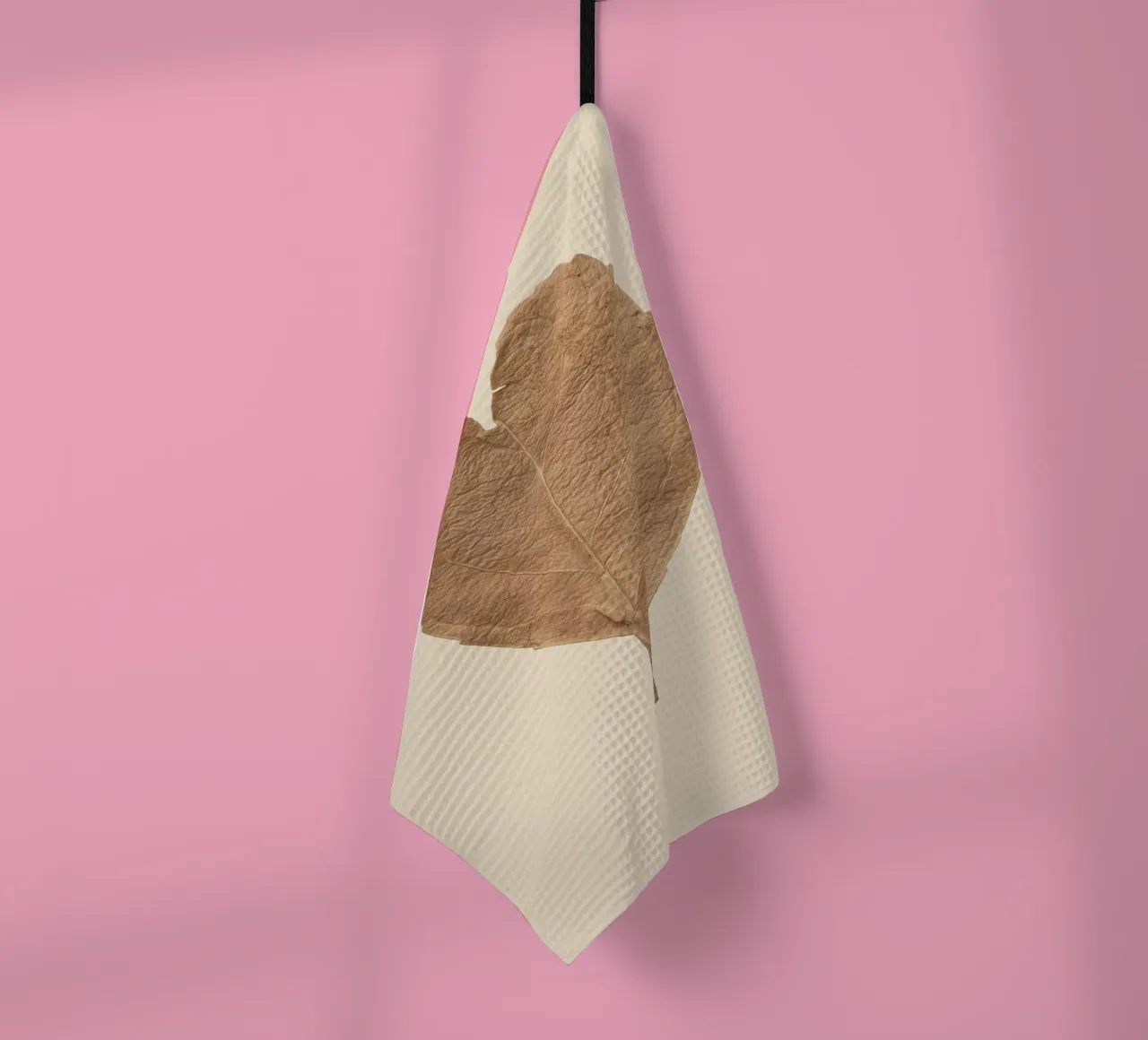 Amore duraturo - Foglie secche a forma di cuore canovaccio da cucina da Curious Collections by Marielle Leenders