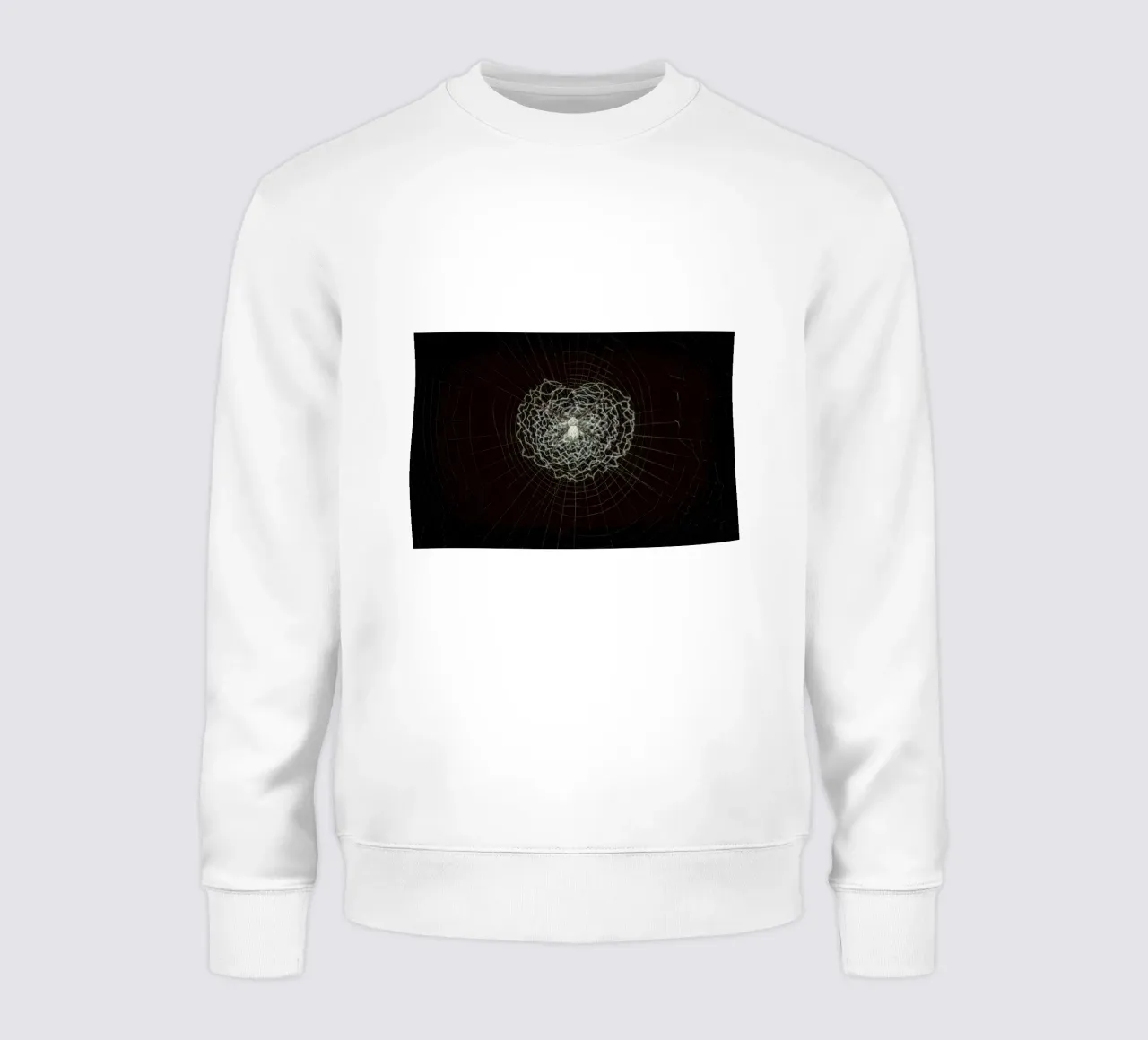 Ein Netz der Liebe - Die Spinne webt das Netz der Liebe Sweatshirt von Curious Collections by Marielle Leenders